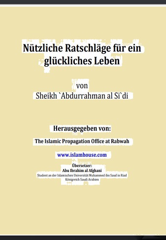 Nützliche Ratschläge für ein glückliches Leben