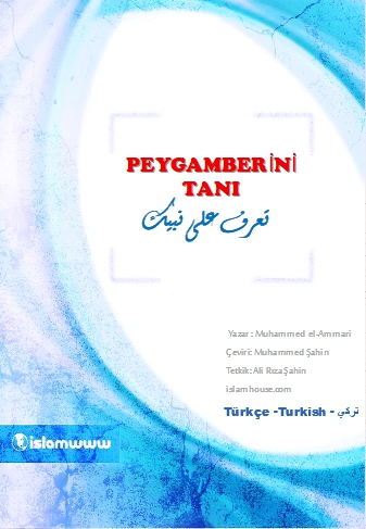 PEYGAMBERİNİ TANI